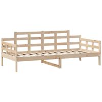 Slaapbank met lades 90x190 cm massief grenenhout - thumbnail