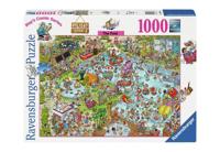 Puzzel ravensburger ray comics the pool 3 1000st - thumbnail