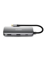 Urban Factory USB-C Hub MHC55UF Grijs - thumbnail