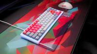CHERRY XTRFY GP5 Litus Red/Green XL Muismat - thumbnail