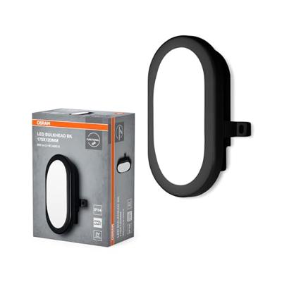 OSRAM HOMELIGHTING LED Bulkhead 6W 4000K Black LED-wandlamp OSRAM HOMELIGHTING LED Bulkhead 6W 4000K Black LED-wandlamp