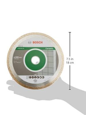 Bosch Accessoires Diamantdoorslijpschijf Standard for Ceramic 200 x 25,40 x 1,6 x 7 mm 1st - 2608602537 Bosch Accessoires Diamantdoorslijpschijf Standard for Ceramic 200 x 25,40 x 1,6 x 7 mm 1st - 2608602537