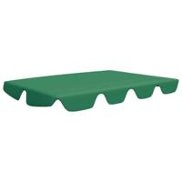 VidaXL Vervangingsluifel voor schommelbank 150/130x105/70 cm groen - thumbnail