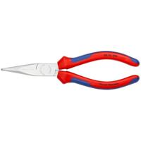 Knipex 30 25 190 Platte rondbektang Werkplaats Recht Chroom-vanadium elektrostaal 190 mm - thumbnail