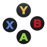 Xbox Metal Coasters - Metal Icons - thumbnail