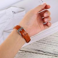 Lederen bandje Fitbit Alta - Zilver - thumbnail