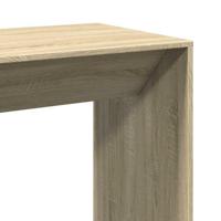 Bartafel 102x50x103,5 cm bewerkt hout sonoma eikenkleur - thumbnail