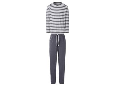 esmara Men Heren pyjama (Grijs, L (52/54))