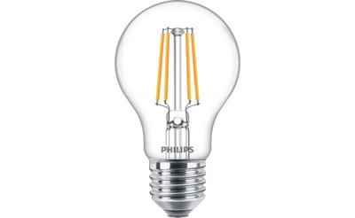 Philips LED 77759300 LED-lamp Energielabel F (A - G) E27 4.3 W = 40 W Warmwit (Ø x h) 6 cm x 10.6 cm Filament / Retro-LED 2 stuk(s)