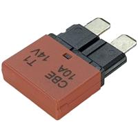 Hansor CBE1-1014 Zekeringautomaat standaard vlakzekering 10 A Rood 1 stuk(s) - thumbnail