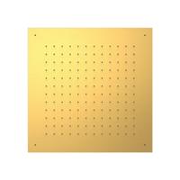 Hoofddouche Tres Exclusive | 50x50 cm | Vierkant | 24k Goud mat - thumbnail