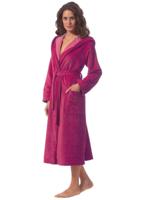 Morgenstern Morgenstern GEENA 2 Dames Badjas Beere XL - thumbnail