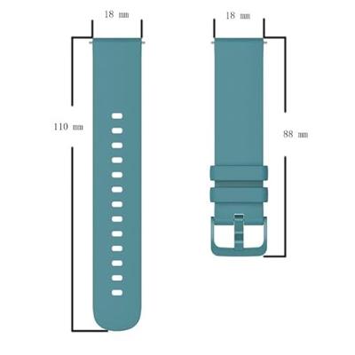 Garmin Venu 3s / Vivoactive 4s / Venu 2s / Vivomove 3s / Forerunner 255s - Soft siliconen bandje - Grijs Garmin Venu 3s / Vivoactive 4s / Venu 2s / Vivomove 3s / Forerunner 255s - Soft siliconen bandje - Grijs