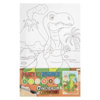 Creative Craft Group Dino schilderen op nummer verfset - thumbnail
