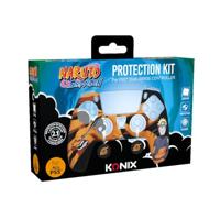 Beschermhoes voor controller - KONIX - Naruto Shippuden - DualSense PS5 - Siliconen - Kurama/Kyûbi en Naruto patroon - Zwart - thumbnail