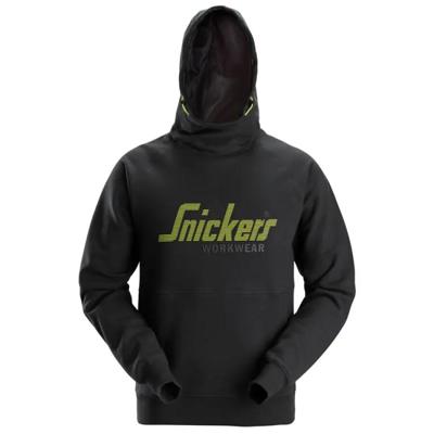 Snickers Workwear 2845 Logo Hoodie zwart maat XXL
