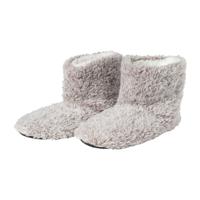 Pantoffels gemeleerd - lichtgrijs - maat 39-40 - thumbnail