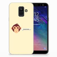 Samsung Galaxy A6 (2018) Telefoonhoesje met Naam Monkey - thumbnail