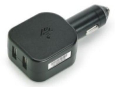 USB-Oplader voor Auto's Zebra CHG-AUTO-USB1-01 Zwart