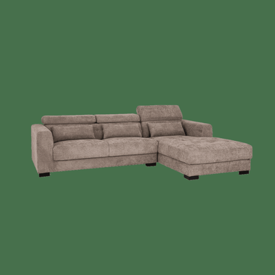 Tower Living 3-zits Loungebank 'Brighton' Rechts, kleur Taupe
