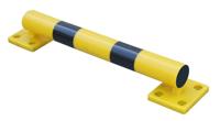 VISO TPX 800 NJ Muurbescherming Zwart, Geel (Ø x h) 80 mm x 120 mm - thumbnail