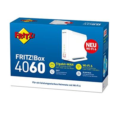 [LET OP: Duitse versie] FRITZ!Box 4060 draadloze router Gigabit Ethernet Tri-band
