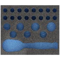 HAZET 2-componenten zachschuiminleg 163-431L · L x B: 95 mm x 80 mm - thumbnail