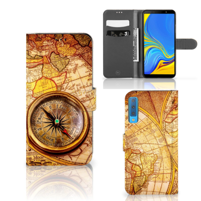 Samsung Galaxy A7 (2018) | Flip Cover | Kompas Samsung Galaxy A7 (2018) | Flip Cover | Kompas