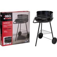 BBQ Half open zwart grijs 40cm - thumbnail