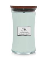 WoodWick large candle sagewood & seagrass - thumbnail