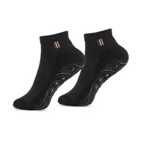 BAHE STUDIO GRIPPY ANKLE SOCKS ANTHRACITE - thumbnail