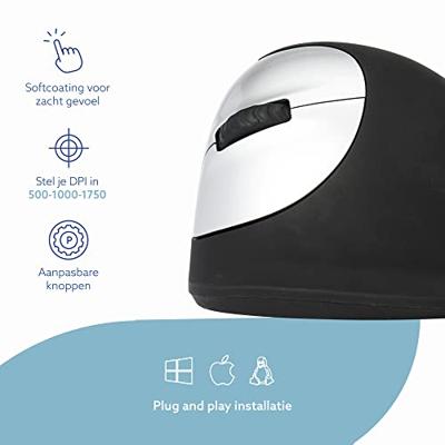 R-Go Tools HE Mouse M Links Draadloos muis - thumbnail