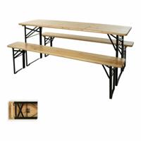 Tafel met twee stoelen Lifetime - thumbnail