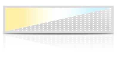 Enzo LED backlit paneel | wit | 120x30cm | 40W | 4000Lm CCT dimbaar - 5016232