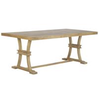 Eettafel Home ESPRIT Natuurlijk Hout Mangohout - thumbnail