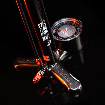 Lezyne steel hv floor drive 3.5" 100psi floor pump