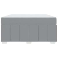 Bedframe Lichtgrijs 160 x 200 cm Stof - thumbnail