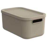 Rotho Albula Opbergbox 12L Cappuccino - thumbnail