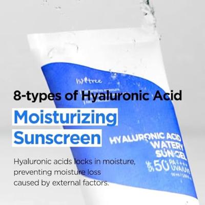 Isntree Hyaluronic Acid Watery Sun Gel 50 ml Zonbescherming