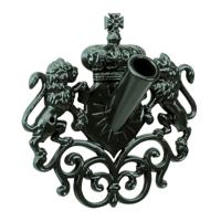 KS Verlichting VlaggenstokhouderLeeuw antraciet - 5827 - thumbnail