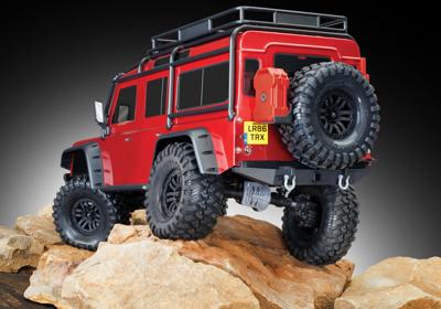 Traxxas Landrover Defender Brushed RC auto Elektro Crawler 4WD RTR 2,4 GHz Traxxas Landrover Defender Brushed RC auto Elektro Crawler 4WD RTR 2,4 GHz