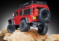 Traxxas Landrover Defender Brushed RC auto Elektro Crawler 4WD RTR 2,4 GHz - thumbnail