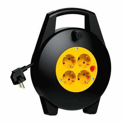 Kabelhaspels TM Electron 3 x 1,5 mm 10 m 4 Plug