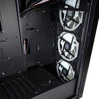 Kolink HORIZON Midi-tower PC-behuizing Zwart, RGB 4 voorgeïnstalleerde ventilators, Zijvenster, Stoffilter - thumbnail