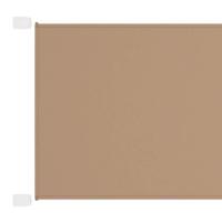 Luifel verticaal 140x420 cm oxford stof taupe - thumbnail