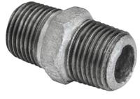 Kirchhoff Dubbele nippel van smeedbaar ijzer, verzinkt, 1 1/4"ET, (280) - 989784055 - thumbnail