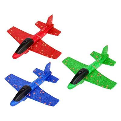 John Toy Foam vliegtuigje 17cm