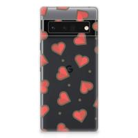 Google Pixel 6 Pro | TPU bumper | Hearts - thumbnail