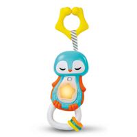 Clementoni baby pinguïn rammelaar + licht en geluid - thumbnail