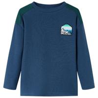 VidaXL Kindertrui 140 marineblauw - thumbnail